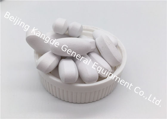 White Colored Oval Shaped Glucosamine Supplements Sulphate Tablet Cartilage Health Shark  GT63