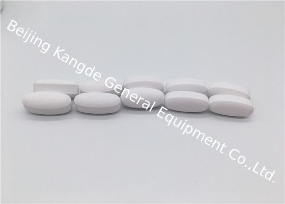White Colored Oval Shaped Glucosamine Supplements Sulphate Tablet Cartilage Health Shark  GT63