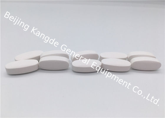 Film Coated Glucosamine Chondroitin Msm Collagen Tablets Oblong Shaped GT2D