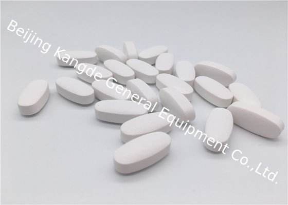 Film Coated Glucosamine Chondroitin Msm Collagen Tablets Oblong Shaped GT2D