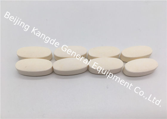Oval Shaped Vitamin C 1000mg Tablet Calcium Ascorbate Antioxidant Protection Immune Health CTBD