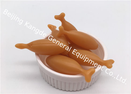 Fish Oil Orange Flavor Chewable Softgels For Brain , Vision , Joint Cardiovascular Health