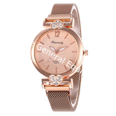 WJ-8566 2019 Newest Hotsale Lady Hand Health Alloy Case Magnetic Mesh Wrist Watch