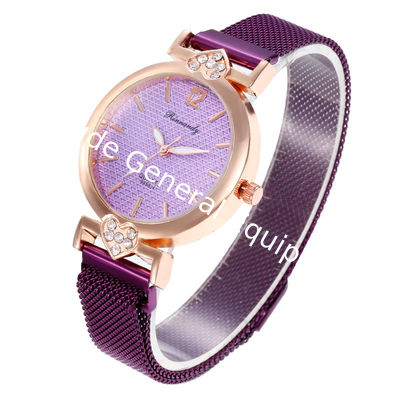 WJ-8566 2019 Newest Hotsale Lady Hand Health Alloy Case Magnetic Mesh Wrist Watch