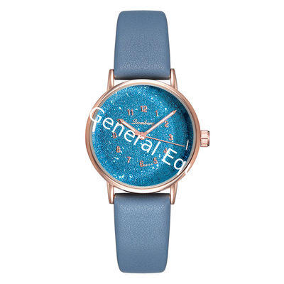 WJ-8448 Fashion Woman Good Quality Many Colors White Band Women Leather Watch