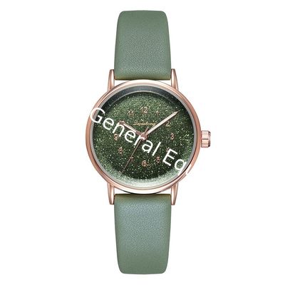 WJ-8448 Fashion Woman Good Quality Many Colors White Band Women Leather Watch
