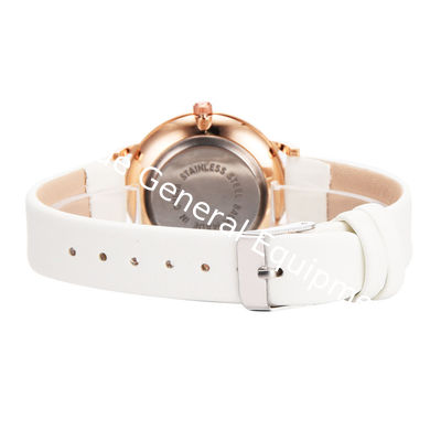WJ-8448 Fashion Woman Good Quality Many Colors White Band Women Leather Watch