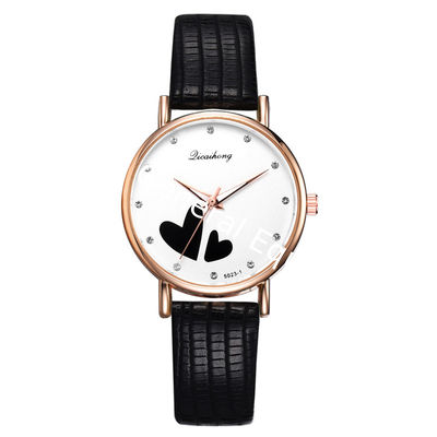 WJ-8451Fashion Woman Good Quality Alloy Watch Case China Leather Watch