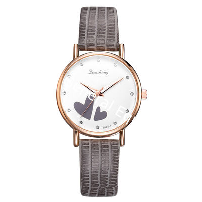 WJ-8451Fashion Woman Good Quality Alloy Watch Case China Leather Watch