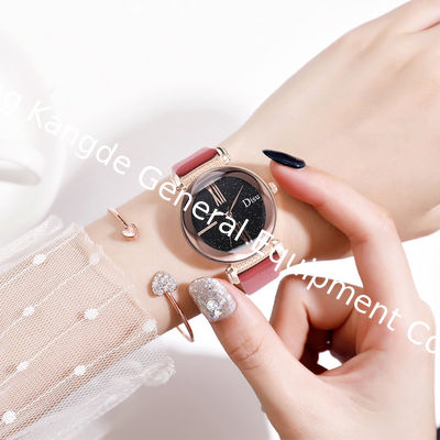 WJ-8425 China Wal-Joy China Watch Women Fashion 8 Colors Quality Assurance Alloy Case Leather Watch