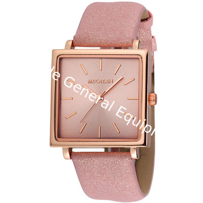 WJ-8420 Women Fashion Hand Alloy Watch Case Leather Women Watch