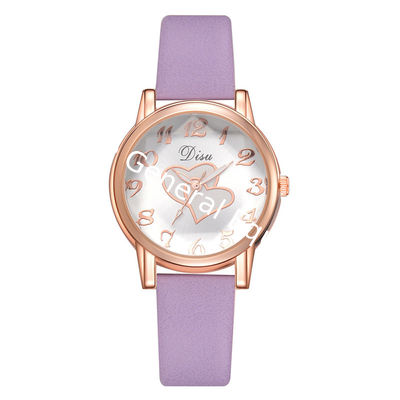 WJ-8388 Women Fashion Wrist Leather Smart Quartz Watch
