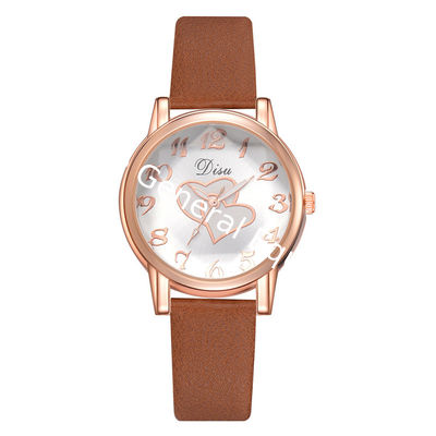 WJ-8388 Women Fashion Wrist Leather Smart Quartz Watch