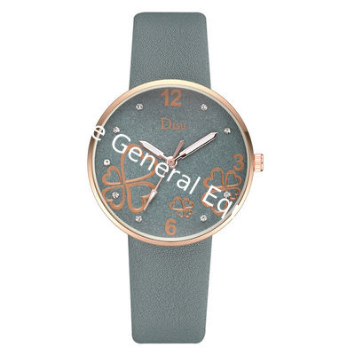 WJ-8393 New Fashion Watch Ladies Leather Band Strap Alloy Case Watch