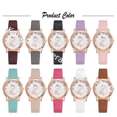 WJ-8391Women Fashion Wrist Quartz Leather Watch