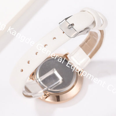 WJ-8392 New Fashion Alloy Case Ladies Leather Watch
