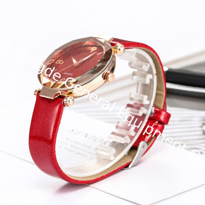 WJ-7781 Fashion Woman Leather Lady Hand Watch