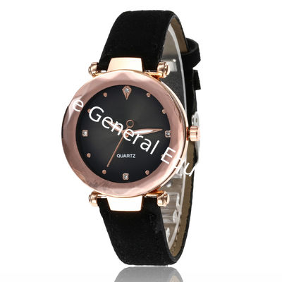 WJ-7778 Ladies Pink Leather Women Hand Watch