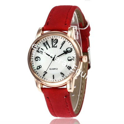 WJ-7775 New Fashion Woman Leather Hand Watch