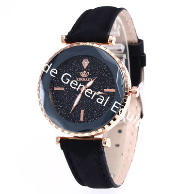 WJ-7979 New Fashion  Ladies Leather Strap  Quartz Wrist Watch