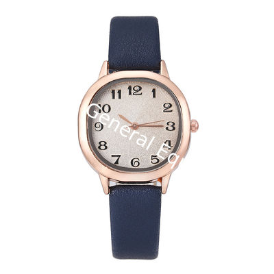 WJ-7875 Classic Simple Leather Band Quartz Movement Lady Watch Wholesale Beautiful Multicolor Fancy Women Hand-Watch