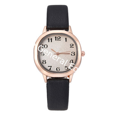 WJ-7875 Classic Simple Leather Band Quartz Movement Lady Watch Wholesale Beautiful Multicolor Fancy Women Hand-Watch