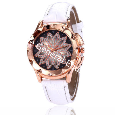 WJ-7804 European And American Explosion Models Women's Watch Fashion Rhinestone Casual Creative Turn Simple Trend Watch