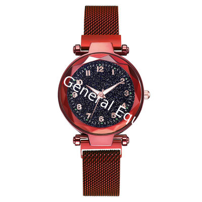 WJ-8481China Good Quality Fashion Smart Quartz Alloy Case Night Lights Magnetic Belt Watch