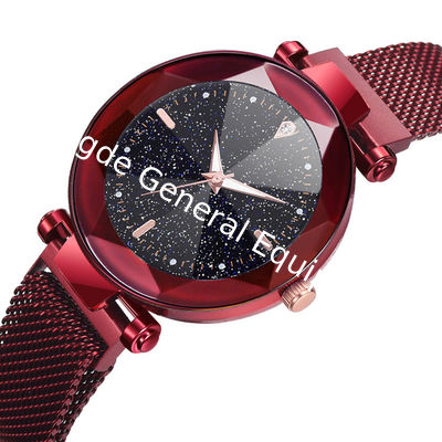 WJ-8480 China Good Quality Gold Colors Alloy Case Fashion Smart Ladies Wrist Night Lights 16Mm Stainless Steel Band Watch