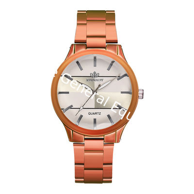 WJ-8464 Good Quality Blue Alloy Case Wrist Cheap Alloy Watch For Women