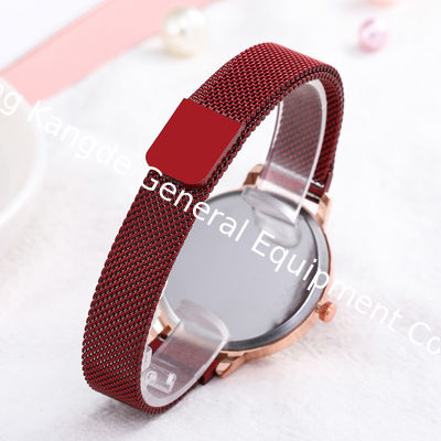 WJ-8460 New Fashion Flower Watch Ladies China Factory Alloy Case Stainless Steel Band Mesh Watch