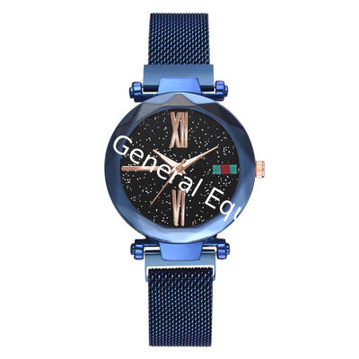 WJ-8359 Fashion Smart Purple 6 Colors 16Mm Stainless Steel Watch Band Magnetic Strap Watch