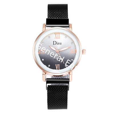 WJ-8458 New Fashion Watch Ladies Chinese Good Quality Magnetic Watch Strap Stainless Steel Band Watch