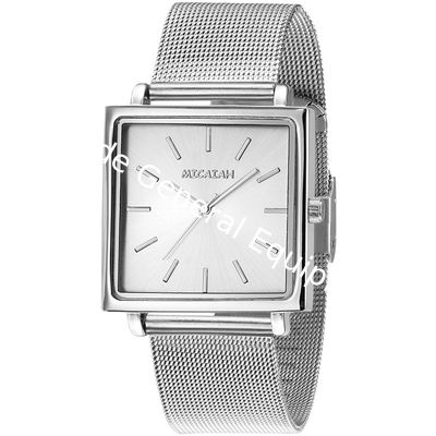 WJ-8421New Design Fashion Girls Stainless Steel Mesh Watch Strap Analog Quartz Watch