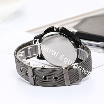 WJ-7776 Stainless Steel Mesh Quartz Strap Wrist Watch For Women