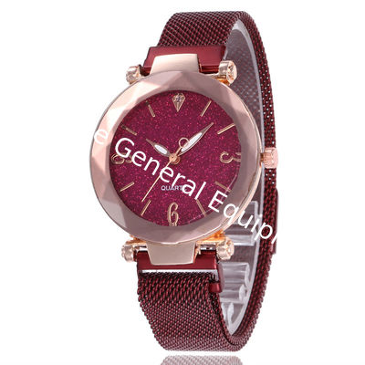 WJ-8084 New Stainless Steel Band Magnetic Strap Quartz Watch