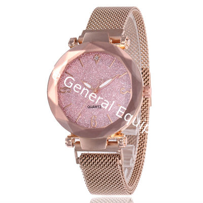 WJ-8084 New Stainless Steel Band Magnetic Strap Quartz Watch