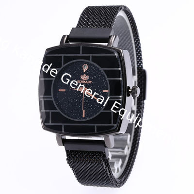 WJ-7871 Magnet Buckle Creative Diamonds Dial Charming Net Belt Band Lady Watch Best Selling Quartz Fancy Women Wrist Watch