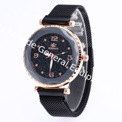 WJ-7868 With Rhinestone Starry Sky Face Design Women Handwatches Attractive Wonderful Pretty Magnet Buckle Lady Watch