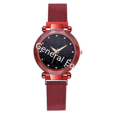 WJ-7921 2019 Newest Vibrating Sound Explosions Stock Wholesale Ladies Star Quartz Alloy Lazy Watch Magnet Buckle Women watch