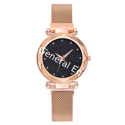 WJ-7921 2019 Newest Vibrating Sound Explosions Stock Wholesale Ladies Star Quartz Alloy Lazy Watch Magnet Buckle Women watch