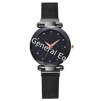 WJ-7921 2019 Newest Vibrating Sound Explosions Stock Wholesale Ladies Star Quartz Alloy Lazy Watch Magnet Buckle Women watch