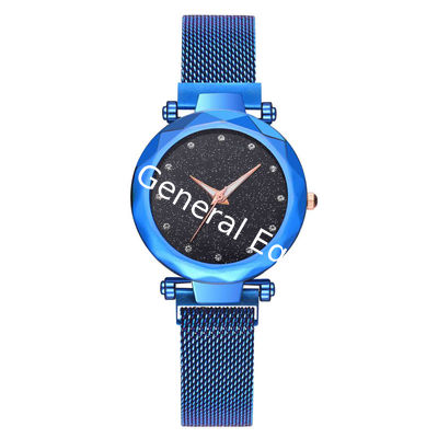 WJ-7921 2019 Newest Vibrating Sound Explosions Stock Wholesale Ladies Star Quartz Alloy Lazy Watch Magnet Buckle Women watch