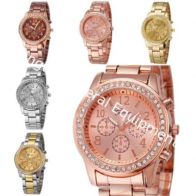 WJ-6433 Crystal Rhinestone Charming Beautiful Elegant Fashion Fancy Wristwatch