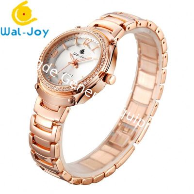 Wal-Joy Brand Stainless Steel Back Japan Movement Women Waterproof Watch WJ9005