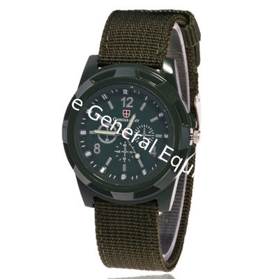 SW-545 Hot Sale Fashion Nylon Band Quartz Army Men Watch