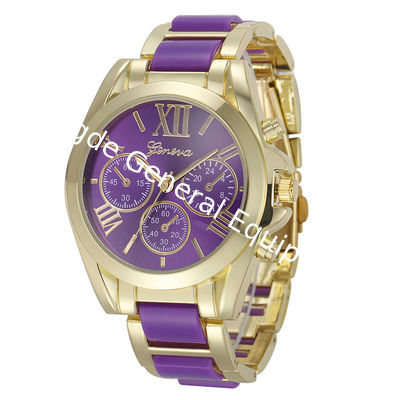 WJ-3589 multicolor stainless steel charming vogue Geneva best selling wrist hand watch