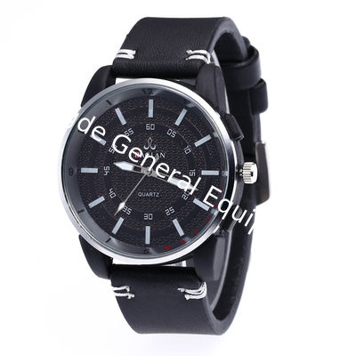 WJ-7970 Fashion Mens Quartz Leather Watch