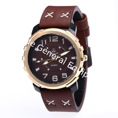 WJ-7968 New Style Leather Strap Style Leather Band Smart Watch For Men