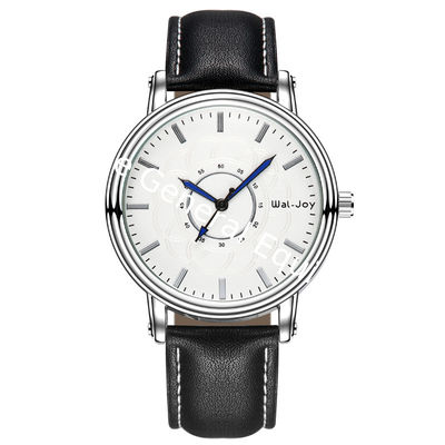 WJ-8108 Waterproof Leather Band Simple Fancy Feature Charming Quartz Waterproof OEM Custom Watch